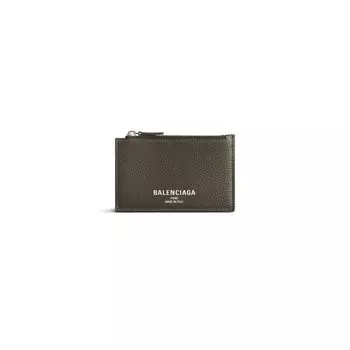 Кредитный длинный держатель для монет и карт BALENCIAGA, хаки