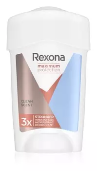 Крем-антиперспирант против повышенной потливости Rexona Maximum Protection Clean Scent