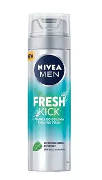 Крем для бритья Nivea Men Fresh Kick, 200 мл