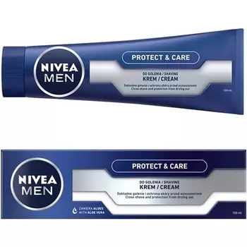 Крем для бритья «Защита и уход для мужчин», 100 мл, Nivea