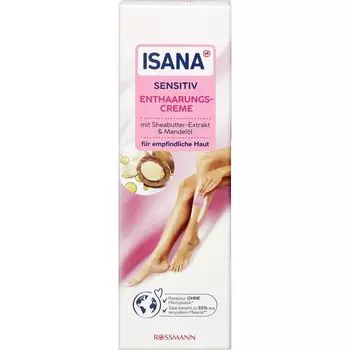 Крем для депиляции чувствительный ISANA, 150 ml