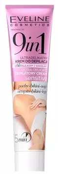 Крем для депиляции Eveline Sensitive 9w1, 125 мл