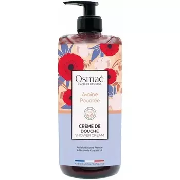 Крем для душа Osmae Oat Powdery 1 л Очищающее средство для лица и тела Markenlos