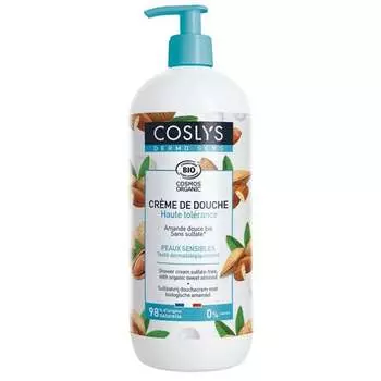 Крем для душа с миндальным молоком, 950 мл Coslys Dermosens