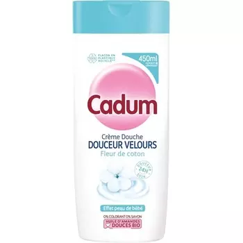 Крем для душа Soft Velour Cotton Blossom 450 мл Cadum