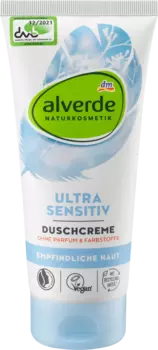 Крем для душа Ультра Сенситив 200мл alverde NATURKOSMETIK