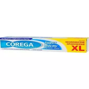 Крем для фиксации зубных протезов Corega Extra Strong со вкусом мяты, 70 г, Sony