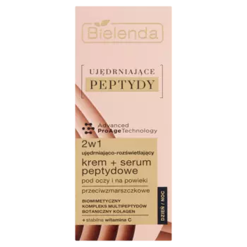 Крем для глаз против морщин, 15 мл Bielenda Ujdrniajce peptydy
