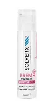 Крем для глаз Solverx Sensitive Skin, 15 мл