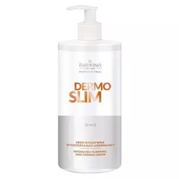 Крем для интенсивного похудения и укрепления кожи 500мл Farmona Professional, Dermo Slim