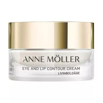 Крем для контура глаз и губ Livingoldge 15 мл Anne Moller