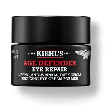 Крем для кожи вокруг глаз против морщин для мужчин age defender eye repair Kiehl'S, 14 мл