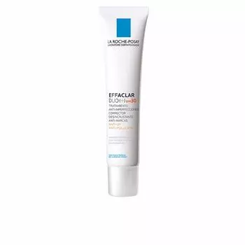 Крем для лечения кожи лица Effaclar duo (+) tratamiento anti-imperfecciones y marcas spf30 La roche posay, 40 мл