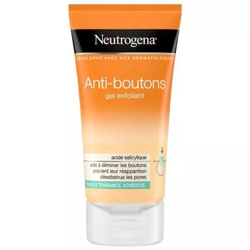 Крем для лечения кожи лица Gel exfoliante antiacn Neutrogena, 150 мл