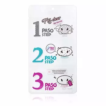 Крем для лечения кожи лица Pig clear anti espinillas 3 pasos sin agua Holika holika, 1 шт