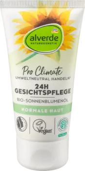 Крем для лица 24ч с подсолнечным маслом 50мл alverde NATURKOSMETIK