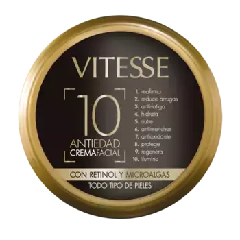 Крем для лица Antiedad 10 Crema Facial Vitesse, 150 ml
