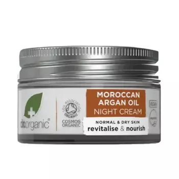 Крем для лица Argn crema de noche Dr. Organic, 50 мл.
