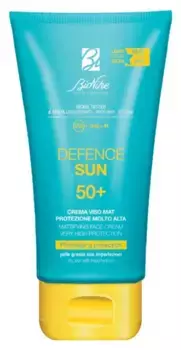 Крем для лица Bionike Defense Sun Mat SPF 50+, 50 мл, очень высокая защита