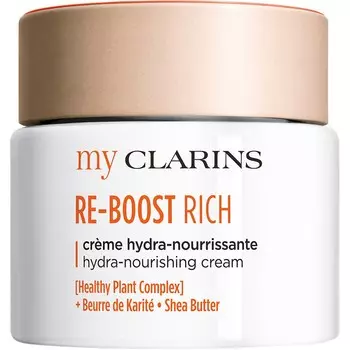Крем для лица CLARINS RE-BOOST RICH hydra-nourishing cream - dry and sensitive skin, 50 ml
