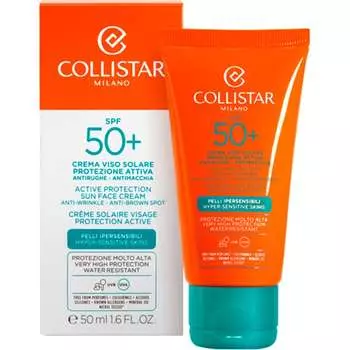 Крем для лица Collistar Active Protection Sun Face Cream SPF 50+, 50 ml