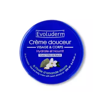 Крем для лица Crema Multiuso con Aceite de Almendras Dulces Evoluderm, 250 ml