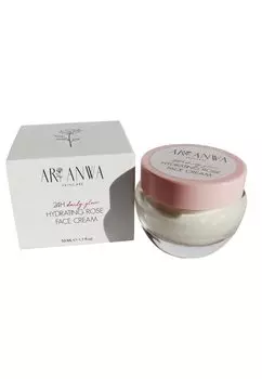 Крем для лица GESICHTSCREME 24H DAILY GLOW HYDRATING ROSE FACE CREAM Ari Anwa Skincare