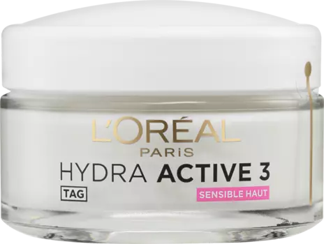 Крем для лица Hydra Active 3 для сухой чувствительной кожи 50мл L'Oreal