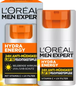 Крем для лица Hydra Energy 24h SPF 15 500мл L'Oreal