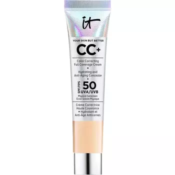 Крем для лица it Cosmetics CC+ Cream SPF 50 Travel Size, Your Skin But Better Medium / 12 ml