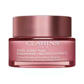 Крем для лица multi-active crema de noche para todo tipo de pieles Clarins, 50 мл.