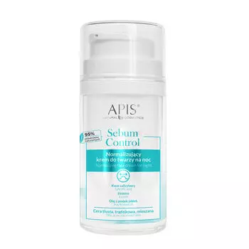 Крем для лица ночной нормализующий Apis Sebum Control, 50 мл