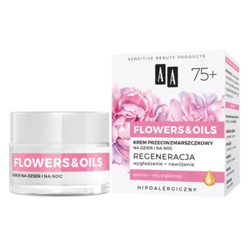 Крем для лица от морщин 75+ на день и ночь Aa Flowers&Oils, 50 мл