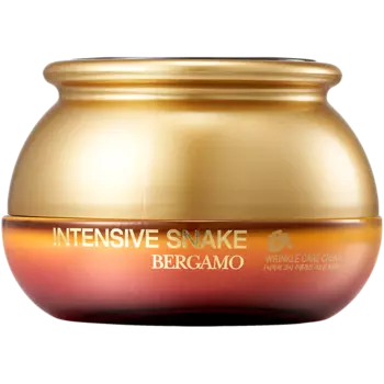 Крем для лица против морщин с пептидами змеиного яда, 50 мл Bergamo Intensive snake