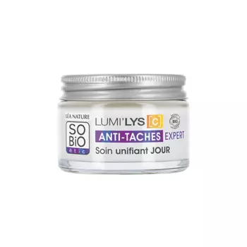 Крем для лица против морщин, выравнивающий цвет лица, 50 мл So'Bio Etic Lumi' lys c
