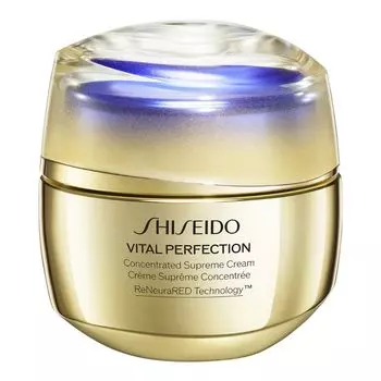 Крем для лица против старения для зрелой кожи vital perfection concentrated supreme cream Shiseido, 50 мл