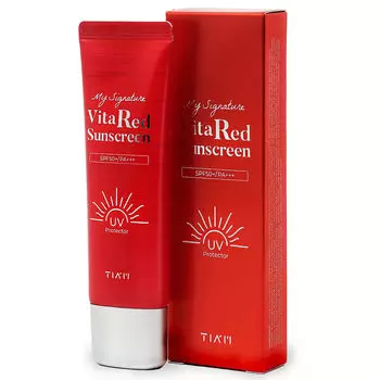 Крем для лица с фильтром spf50 Tiam My Signature, 50 мл
