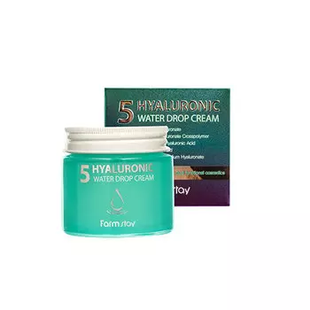 Крем для лица с гиалуроновой кислотой, 80 мл Farm Stay, Hyaluronic Water Drop