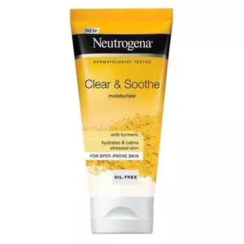 Крем для лица с куркумой 75мл Neutrogena Clear & Soothe