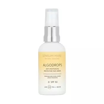 Крем для лица Sensum Mare Algodrops SPF50 UVB UVA PA++++ HEV/IR, 50 мл