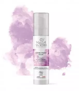 Крем для лица со слизью улитки, осветляет и выравнивает тон кожи, COSMOS ORGANIc, 50 мл, Mlle Agathe