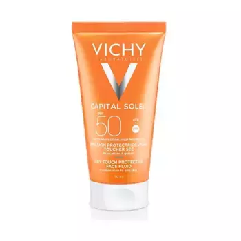 Крем для лица «Сухое прикосновение» Capital Soleil Spf50 Vichy, 50 ml