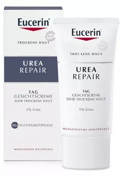 Крем для лица TAGESPFLEGE UREAREPAIR 5%, GESICHTSCREME FR TROCKENE HAUT Eucerin