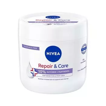 Крем для лица, тела и рук «Восстанавливающий и ухаживающий» Nivea, 400 мл