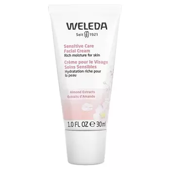 Крем для лица Weleda Sensitive Care с экстрактом миндаля, 30 мл
