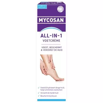 Крем для ног All-In-1 — комплексное решение по уходу за ногами Mycosan
