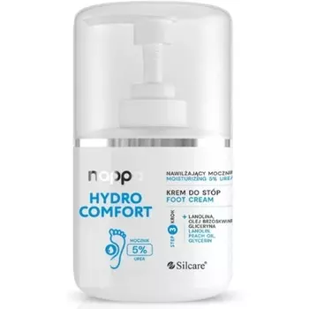 Крем для ног Pedicure System Nappa с 5% мочевиной 250мл, Silcare