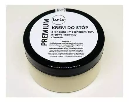 Крем для ног с ланолином и мочевиной, 100 мл La-Le