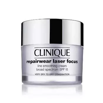 Крем для разглаживания морщин Clinique Repairwear Laser Focus SPF 15 50 мл, белый