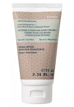 Крем для рук Aloe & Almond Oil Intensively Moisturizing Hand Cream KORRES